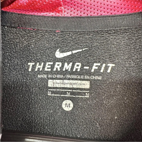 Nike Black Hoodie with Vibrant Pink Logo - Picture 8 of 10